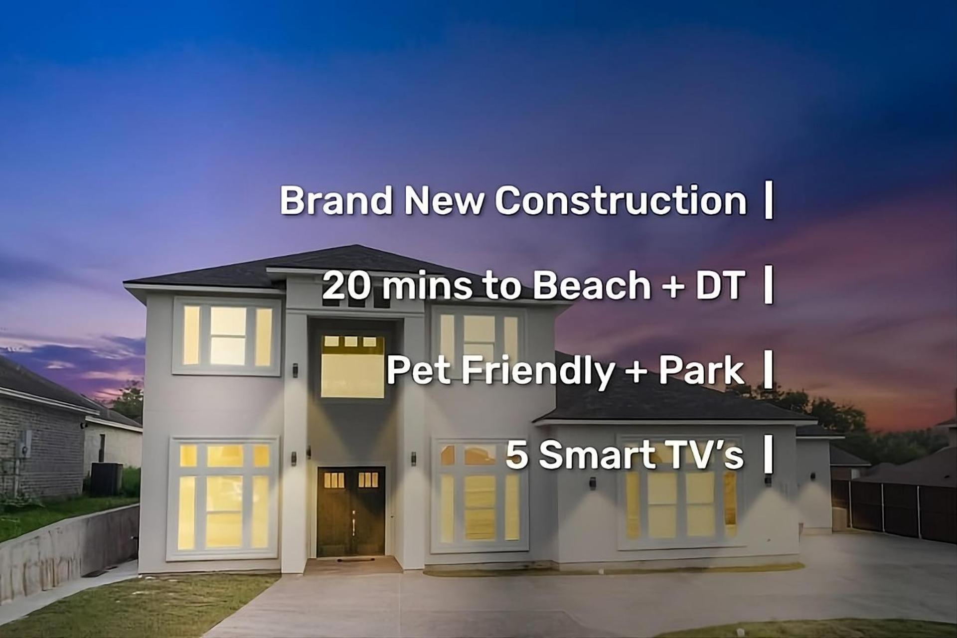 Newly Built Stylish Retreat With Designer Kitchen - Near Park & Beach Corpus Christi Buitenkant foto